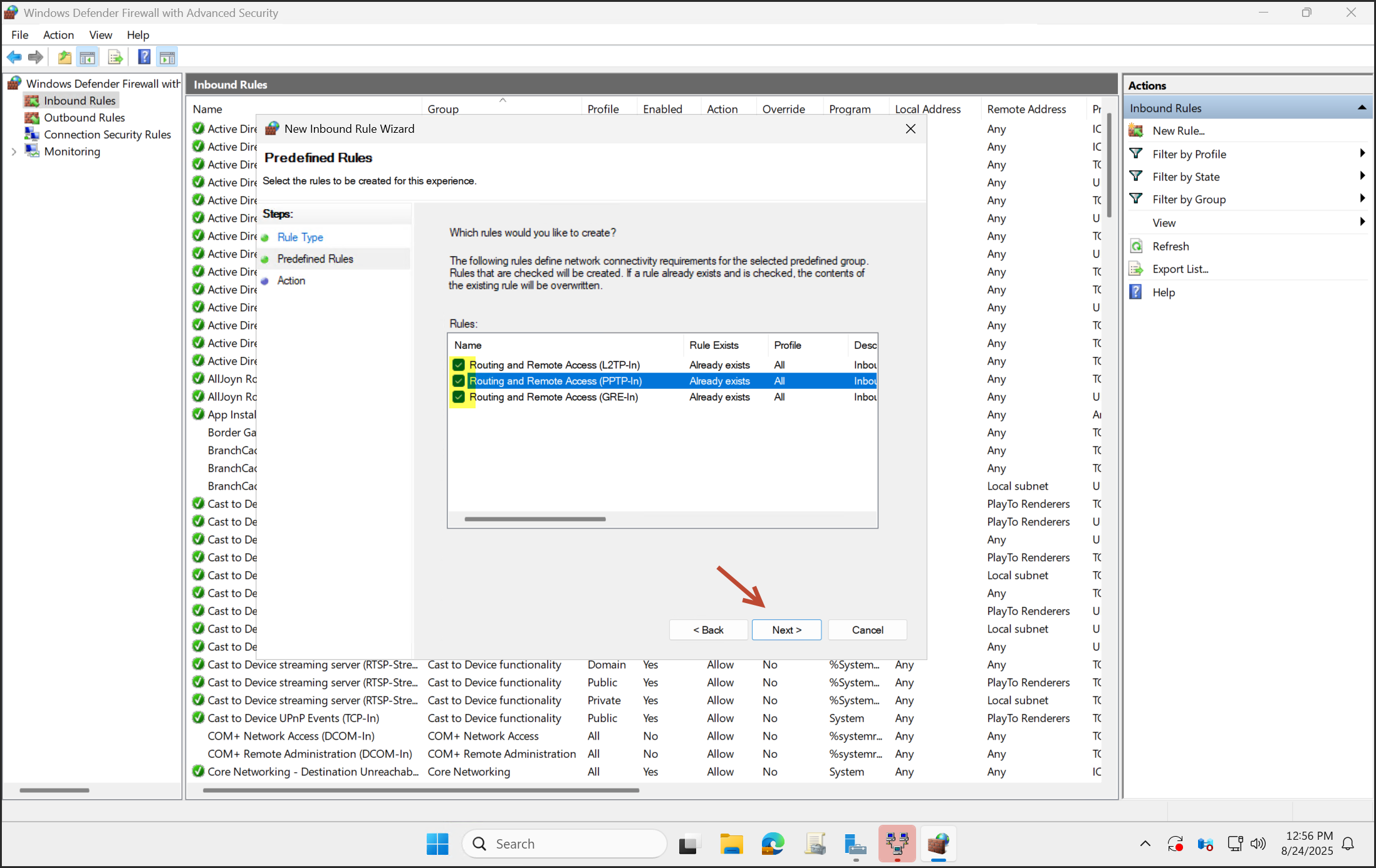 Firewall Rule 2